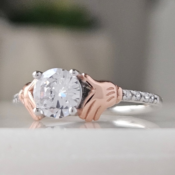 Official Disney Mickey Mouse gloves ring, 925 Sterling Silver Charmed Aroma - Picture 3 of 7